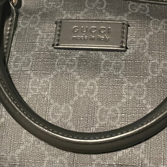 Gucci carry-on duffle bag (black) - Picture 1 of 5